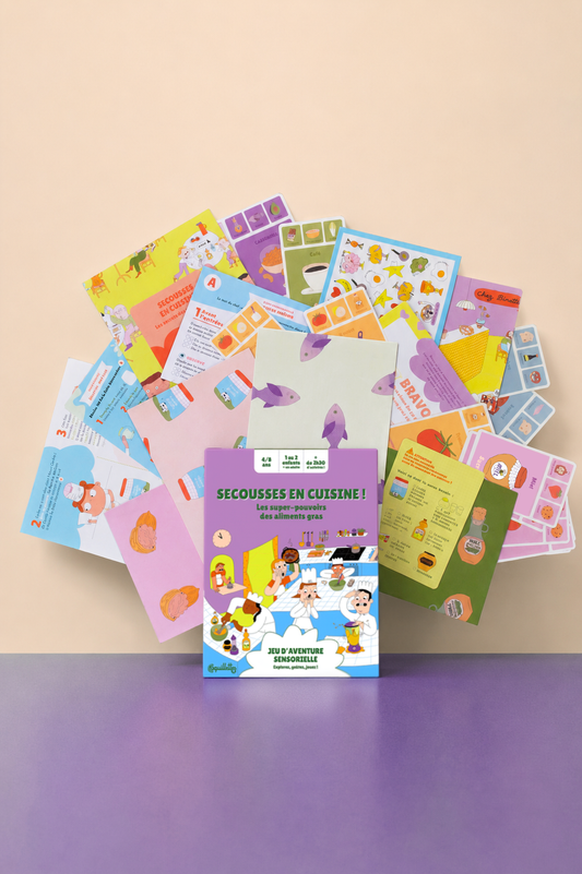 Secousses en cuisine - Jeu d'aventure 4-8 ans