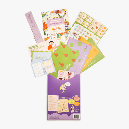 Kit d'aventure Les 4 goûts 4-8 ans
