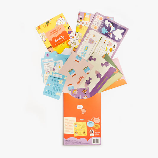 Kit d'aventure Les aliments gras - 4/8 ans