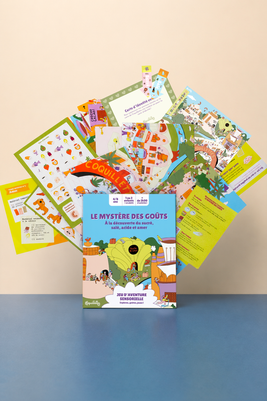 Le mystère des goûts - Jeu d'aventure 4-8 ans