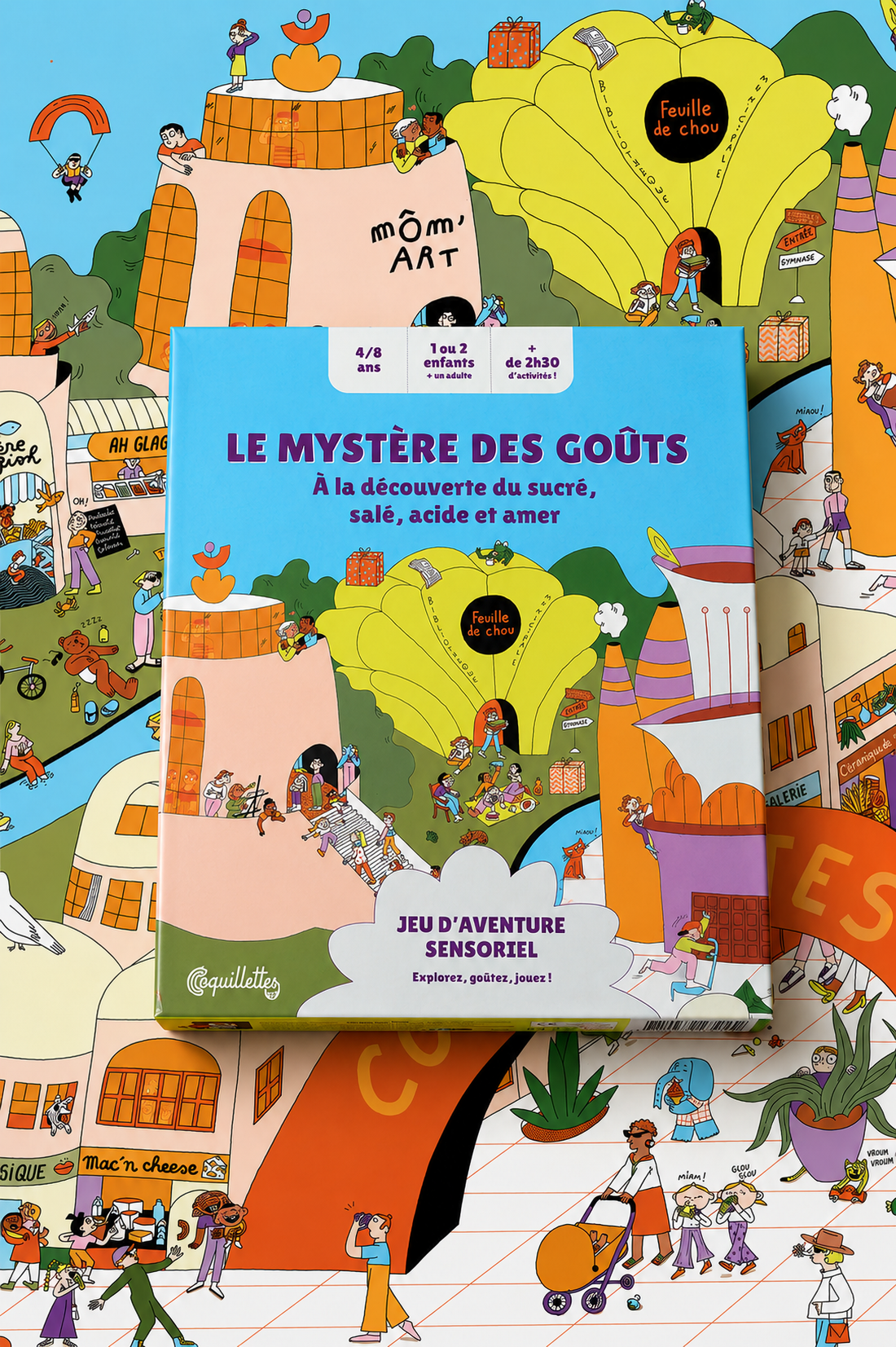 Le mystère des goûts - Jeu d'aventure 4-8 ans