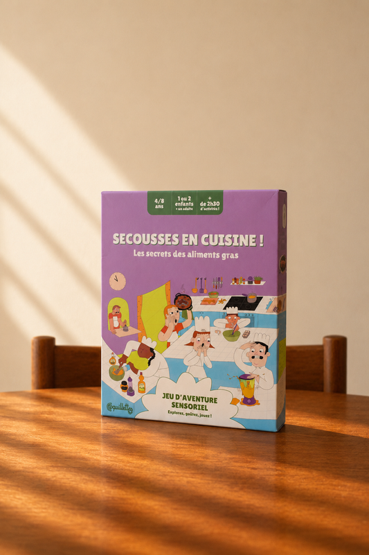 Secousses en cuisine - Jeu d'aventure 4-8 ans
