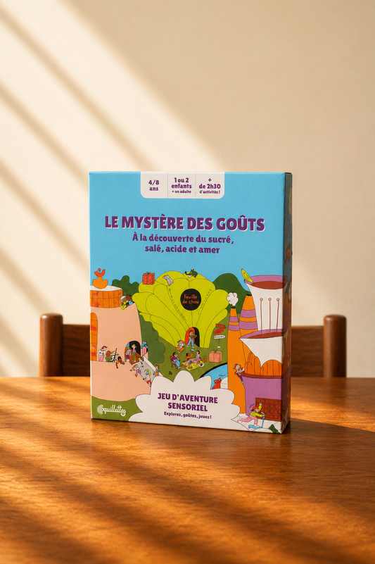 Le mystère des goûts - Jeu d'aventure 4-8 ans