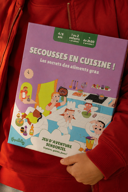 Secousses en cuisine - Jeu d'aventure 4-8 ans