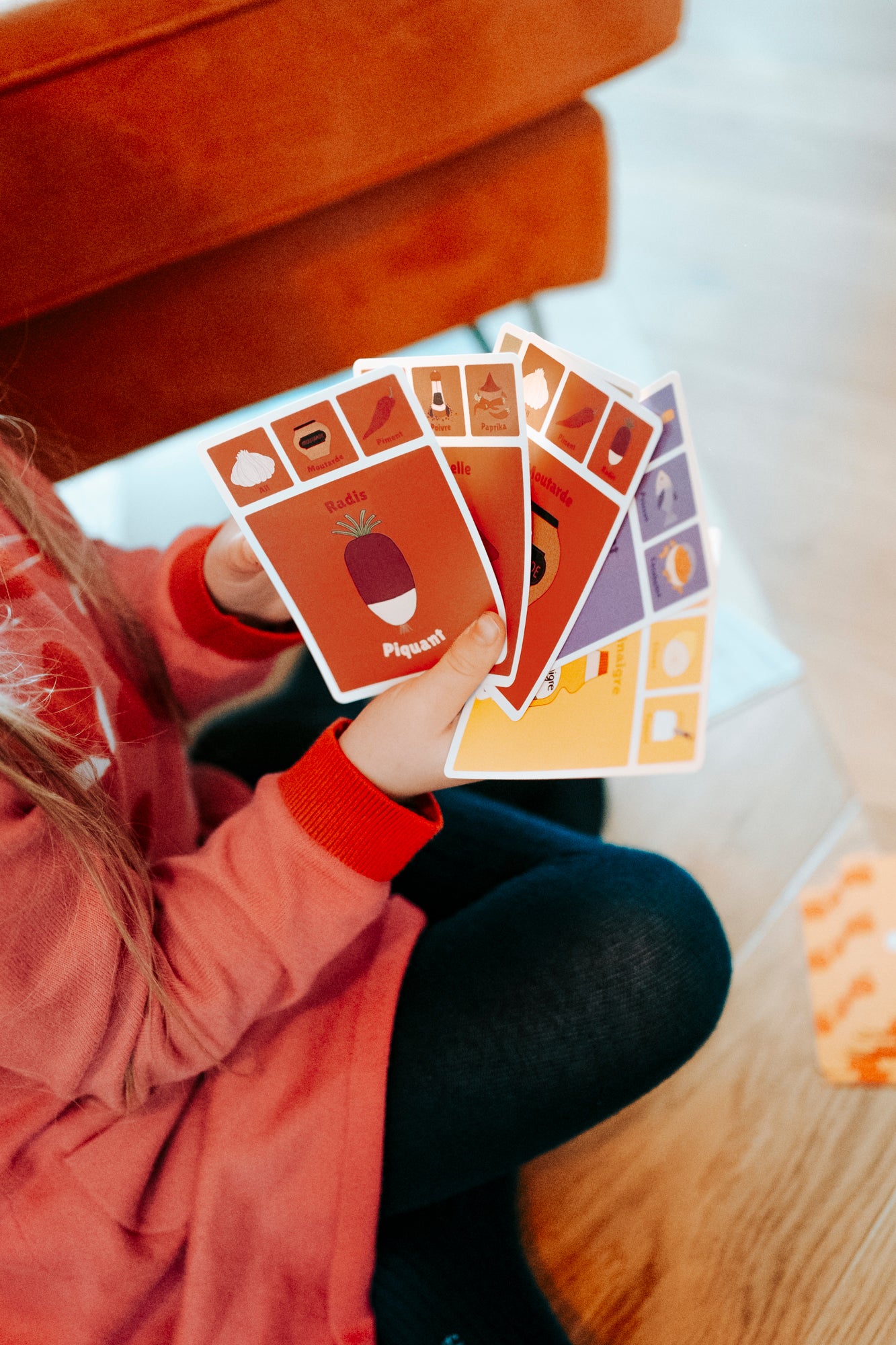 Jeu 7 familles goûts et saveurs enfant