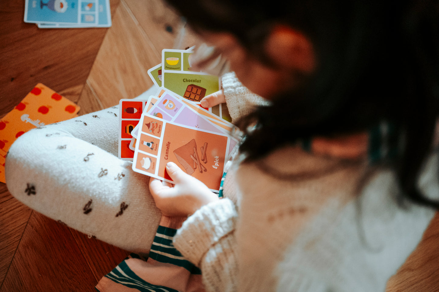 Jeu 7 familles goûts et saveurs enfant