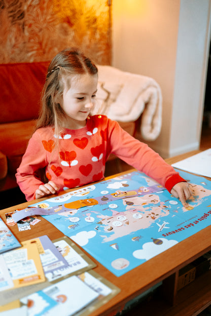 Jeu d'aventure Les épices et les aliments piquants 4-8 ans
