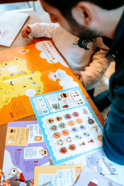 Jeu d'aventure Les épices et les aliments piquants 4-8 ans
