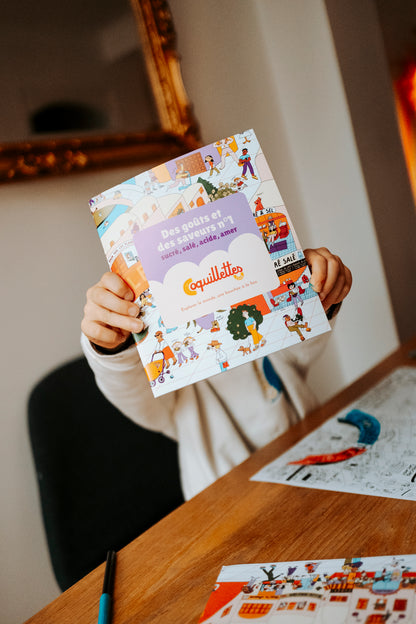 Jeu d'aventure Les 4 goûts 4-8 ans