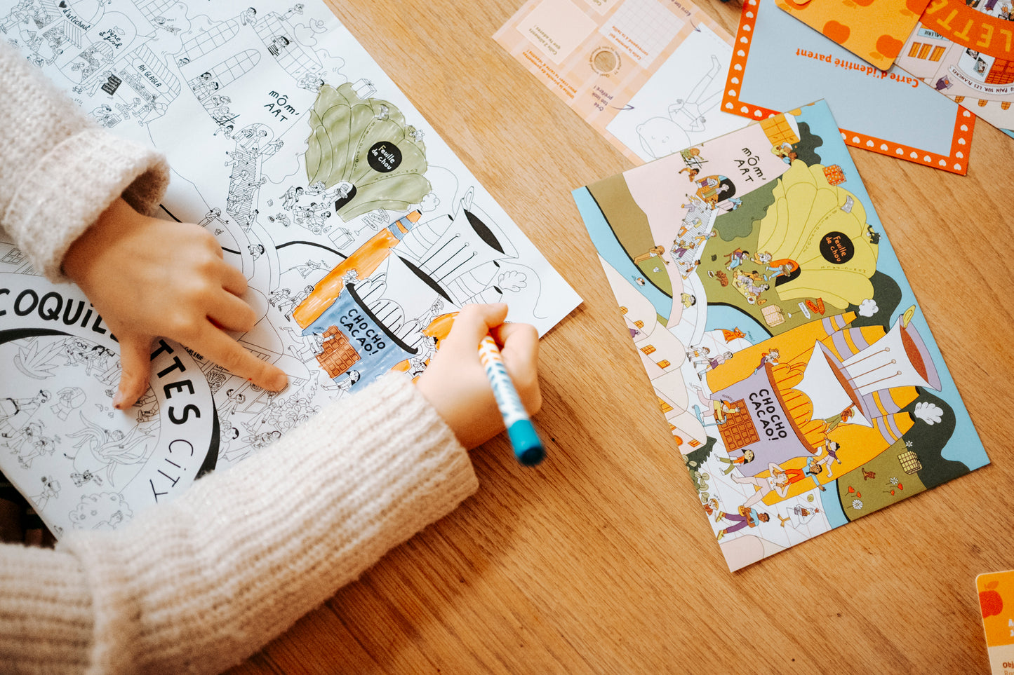 Jeu d'aventure Les 4 goûts 4-8 ans