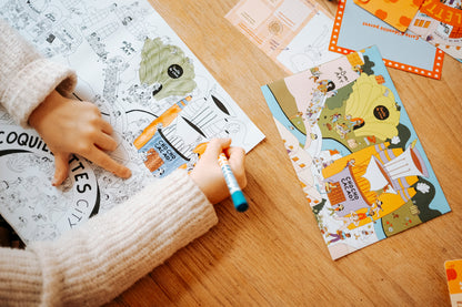 Jeu d'aventure Les 4 goûts 4-8 ans