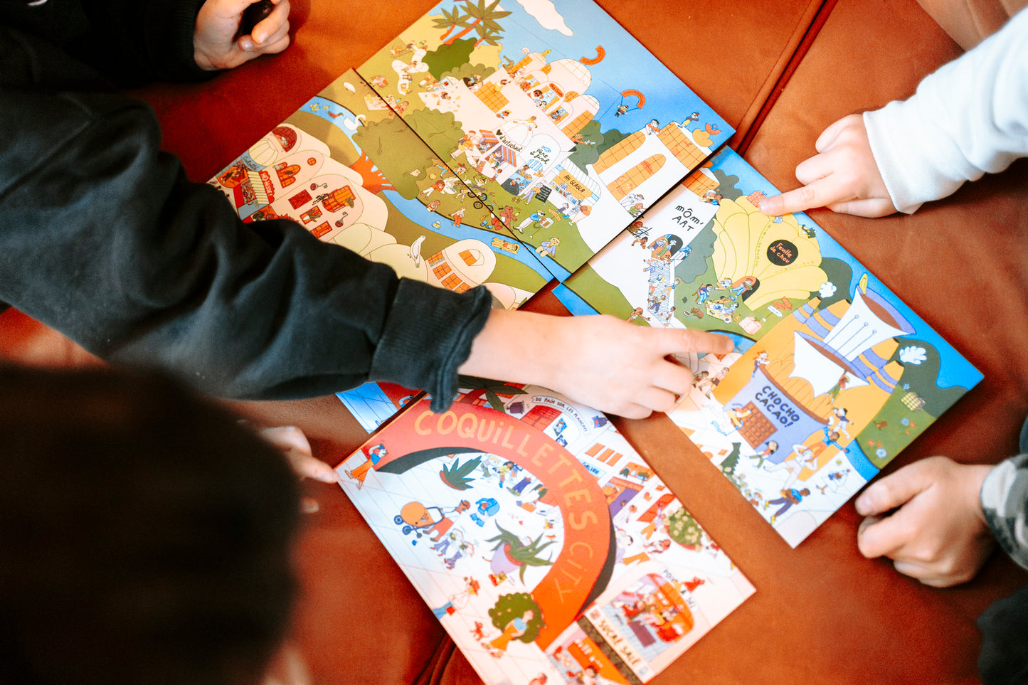 Jeu d'aventure Les 4 goûts 4-8 ans
