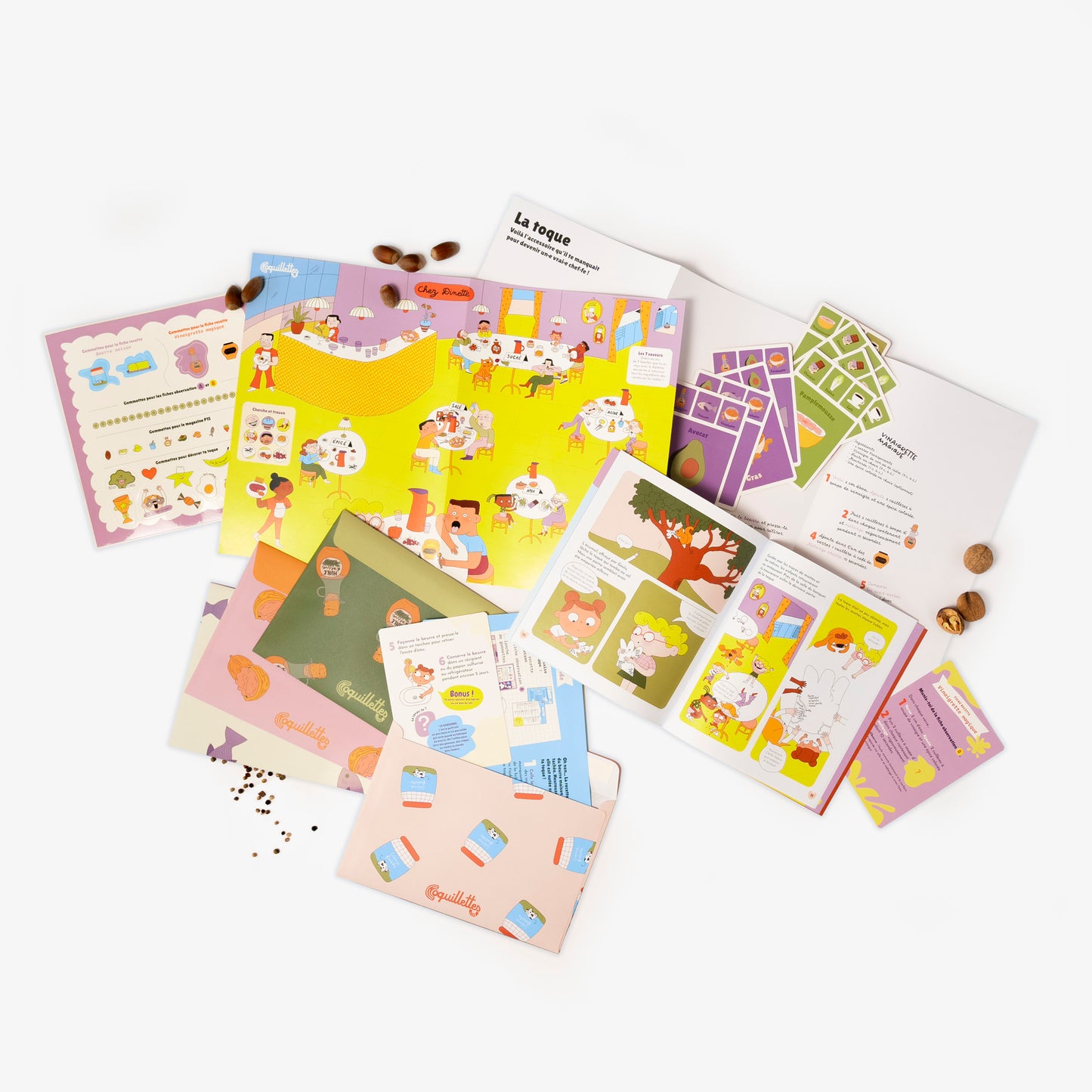 Jeu d'aventure Les aliments gras - 4/8 ans