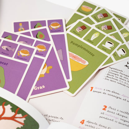 Jeu d'aventure Les aliments gras - 4/8 ans