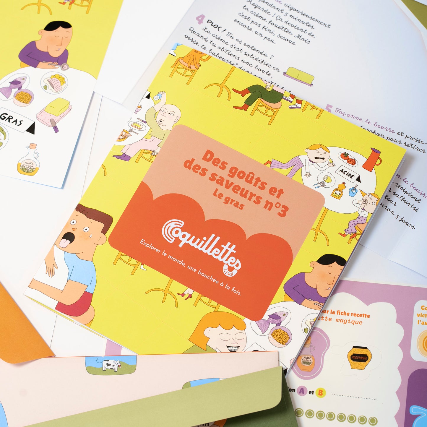 Jeu d'aventure Les aliments gras - 4/8 ans