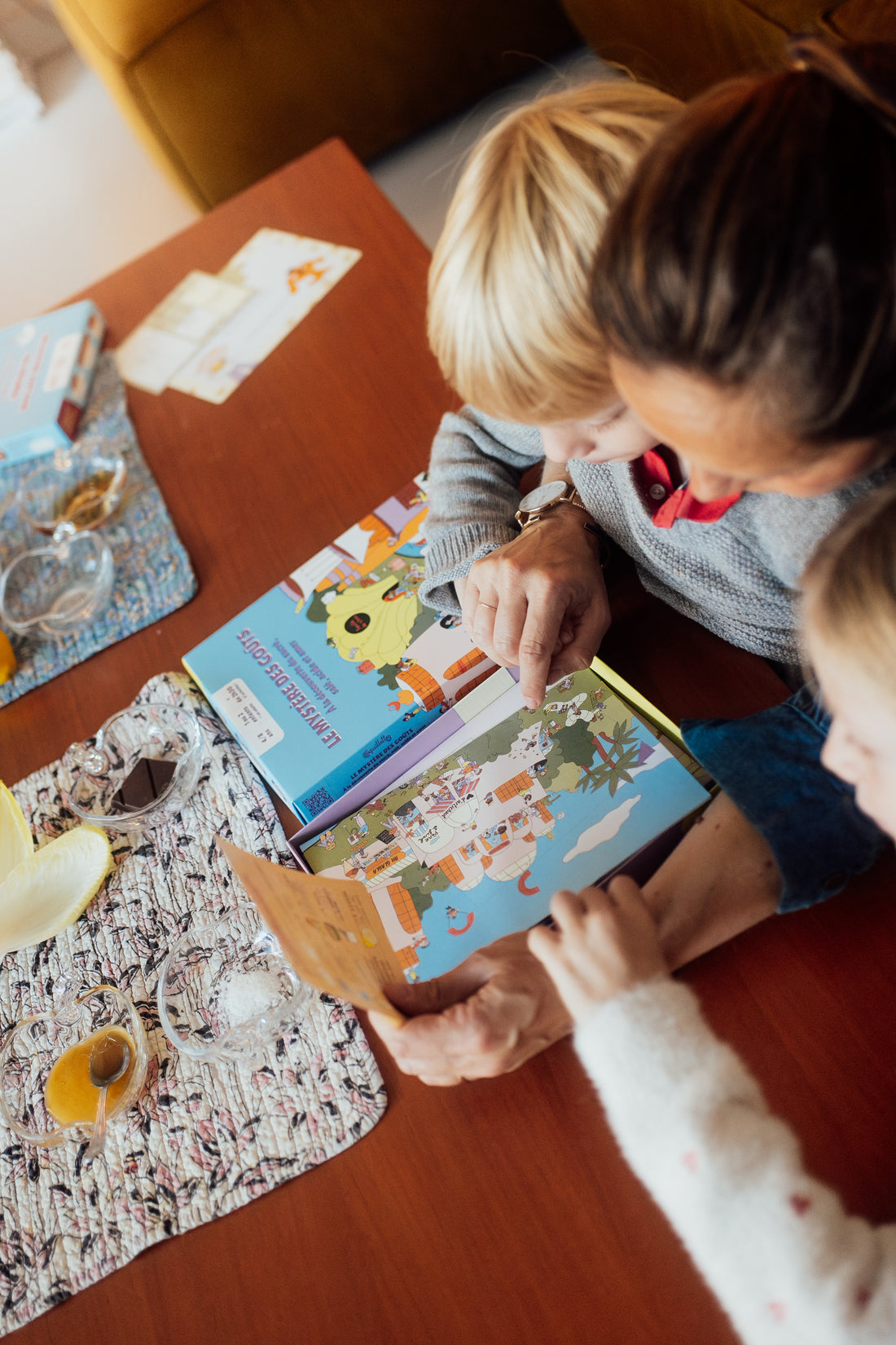 Le mystère des goûts - Jeu d'aventure 4-8 ans