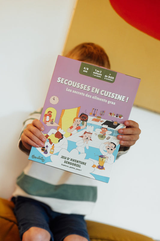 Secousses en cuisine - Jeu d'aventure 4-8 ans