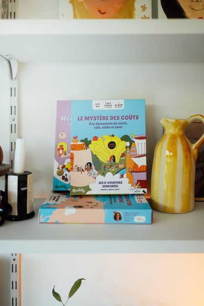 Le mystère des goûts - Jeu d'aventure 4-8 ans