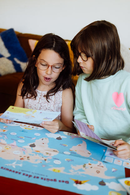Mission autour du monde - Jeu d'aventure 4-8 ans