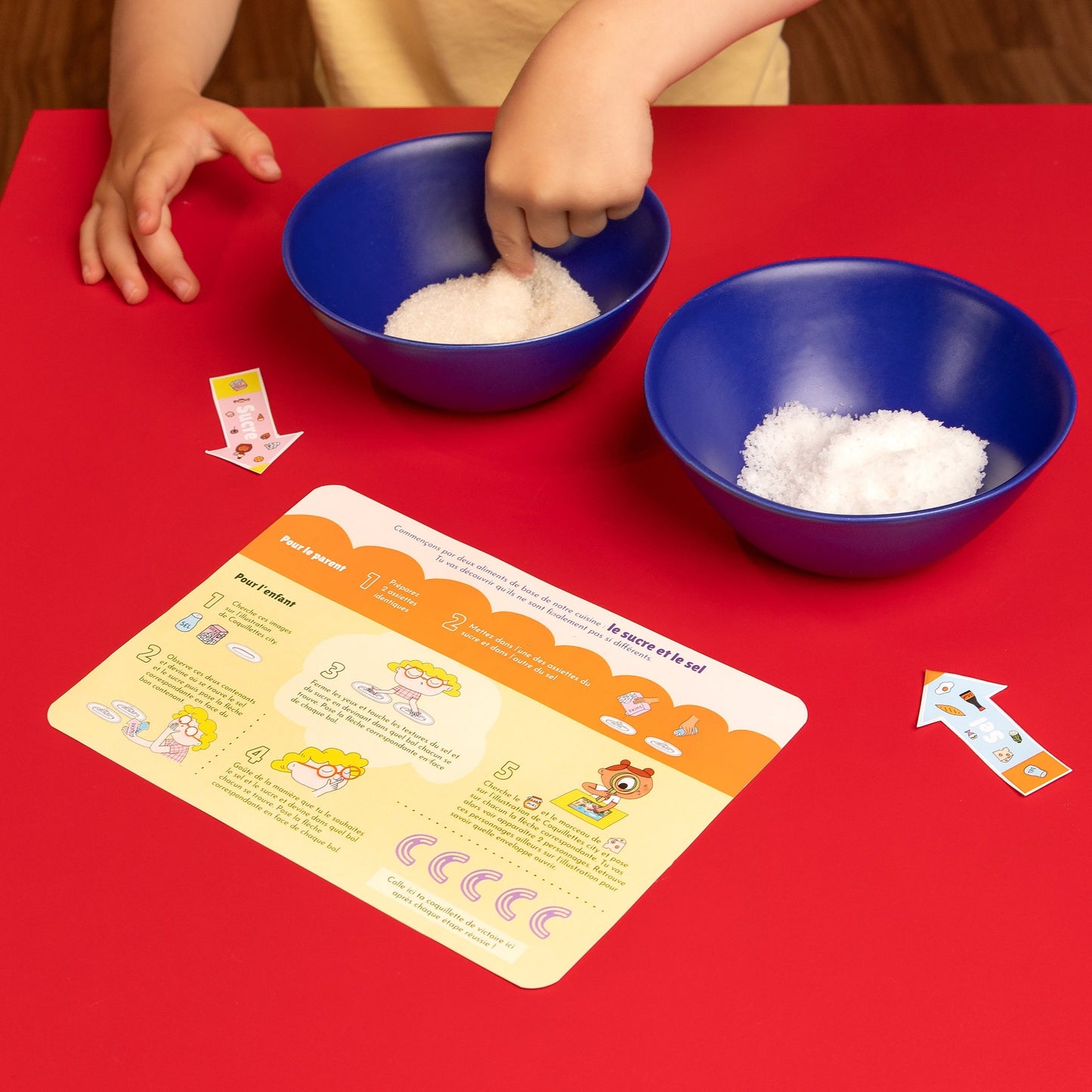 Jeu d'aventure Les 4 goûts 4-8 ans