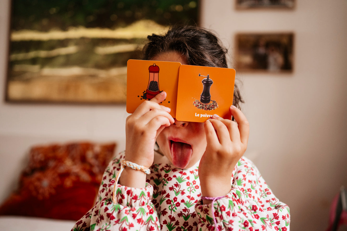 Jeu d'aventure Les épices et les aliments piquants 4-8 ans
