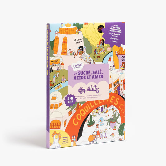 Kit d'aventure Les 4 goûts 4-8 ans