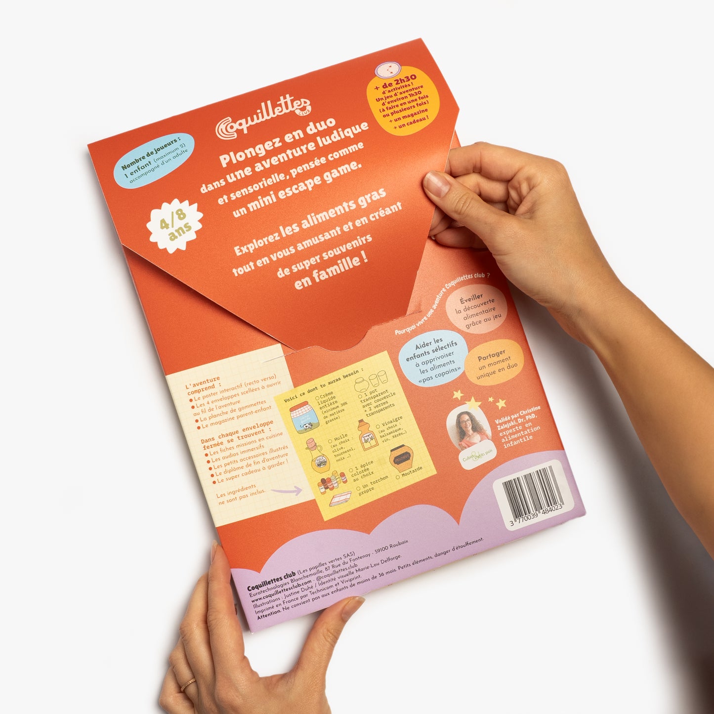 Jeu d'aventure Les aliments gras - 4/8 ans