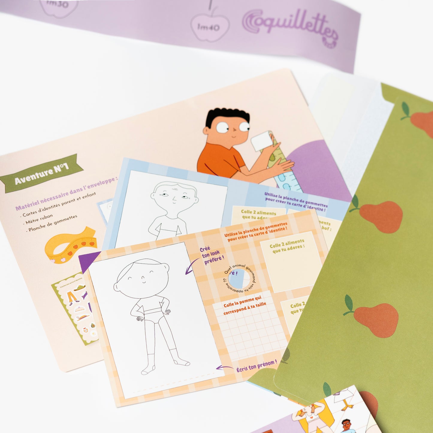 Jeu d'aventure Les 4 goûts 4-8 ans